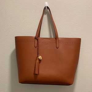 Cole Haan brown leather tote bag
